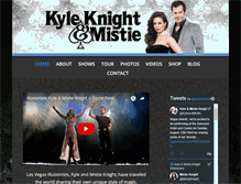 Tablet Screenshot of knightmagic.com